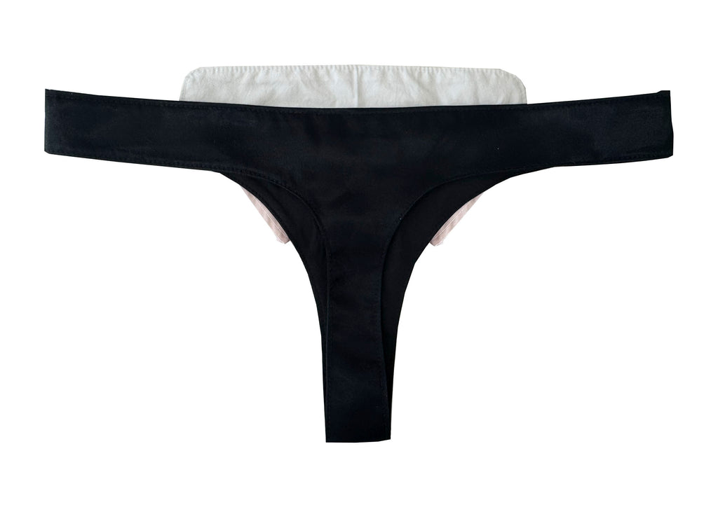 Crystal Ruffle Thong